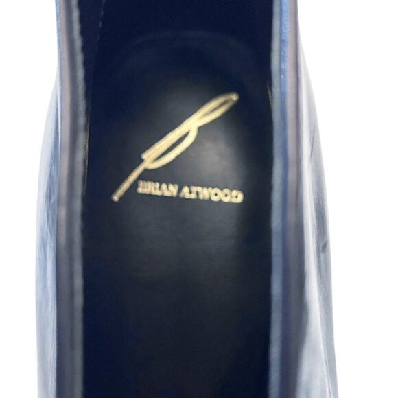 B BRIAN ATWOOD Fortosa Leather Platform Bootie 8 1/2 - Picture 11 of 16